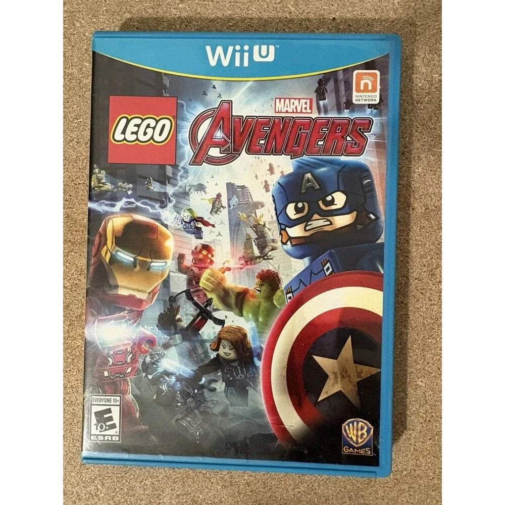LEGO Marvel Avengers Nintendo Wii U CIB - NM Disc